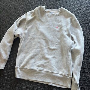 Champion Reverse Weave Grey Pullover